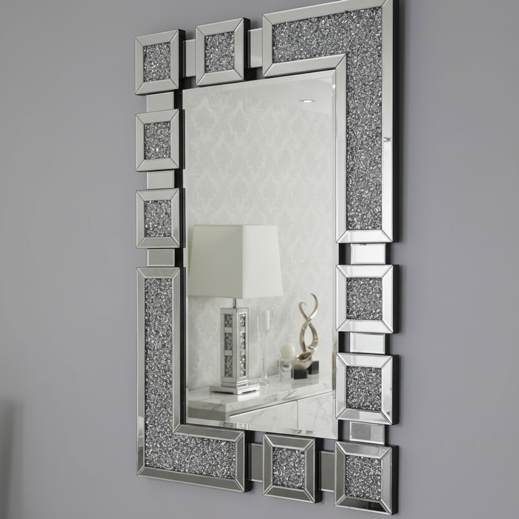 120cm Novia Mirror in Contemporary Setting
