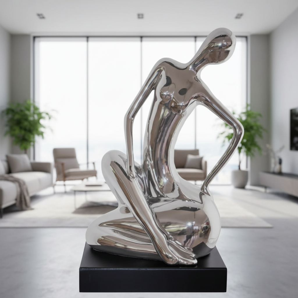 34cm Sculpture in Modern Bright Setting