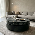 Talvori Round Coffee Table (100 cm) Available in Various colours