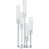 5 Arm Glass Candle Holder (85 cm)