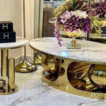 Serenity Coffee Table (Available in Gold or Black)