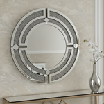 90cm Raziel Mirror in Luxurious Setting