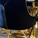 Annabelle Velvet Dining Chair (Available in Black, Beige and Grey)