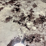 The Solstice Luxe Marble Coffee Table Set (Grey/Black) 130/45 cm