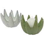 Green Aloe Candle Holder (15 cm)