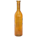 Dark Amber Bottle Vase (75 cm)