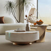 Dukes Coffee Table and Side Table Set (Available in Gold and Grey)
