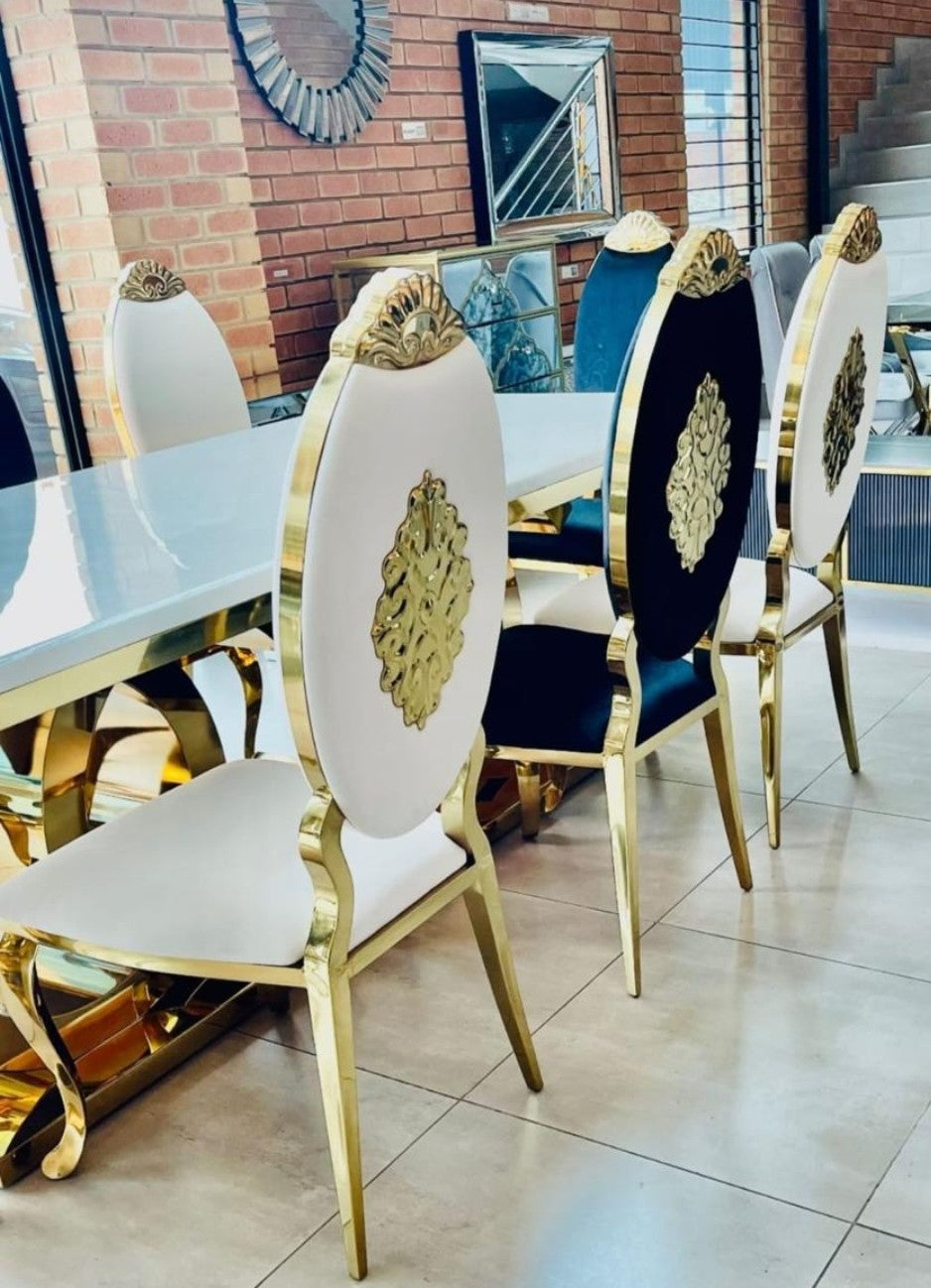 Camden Dining Chairs (Gold)