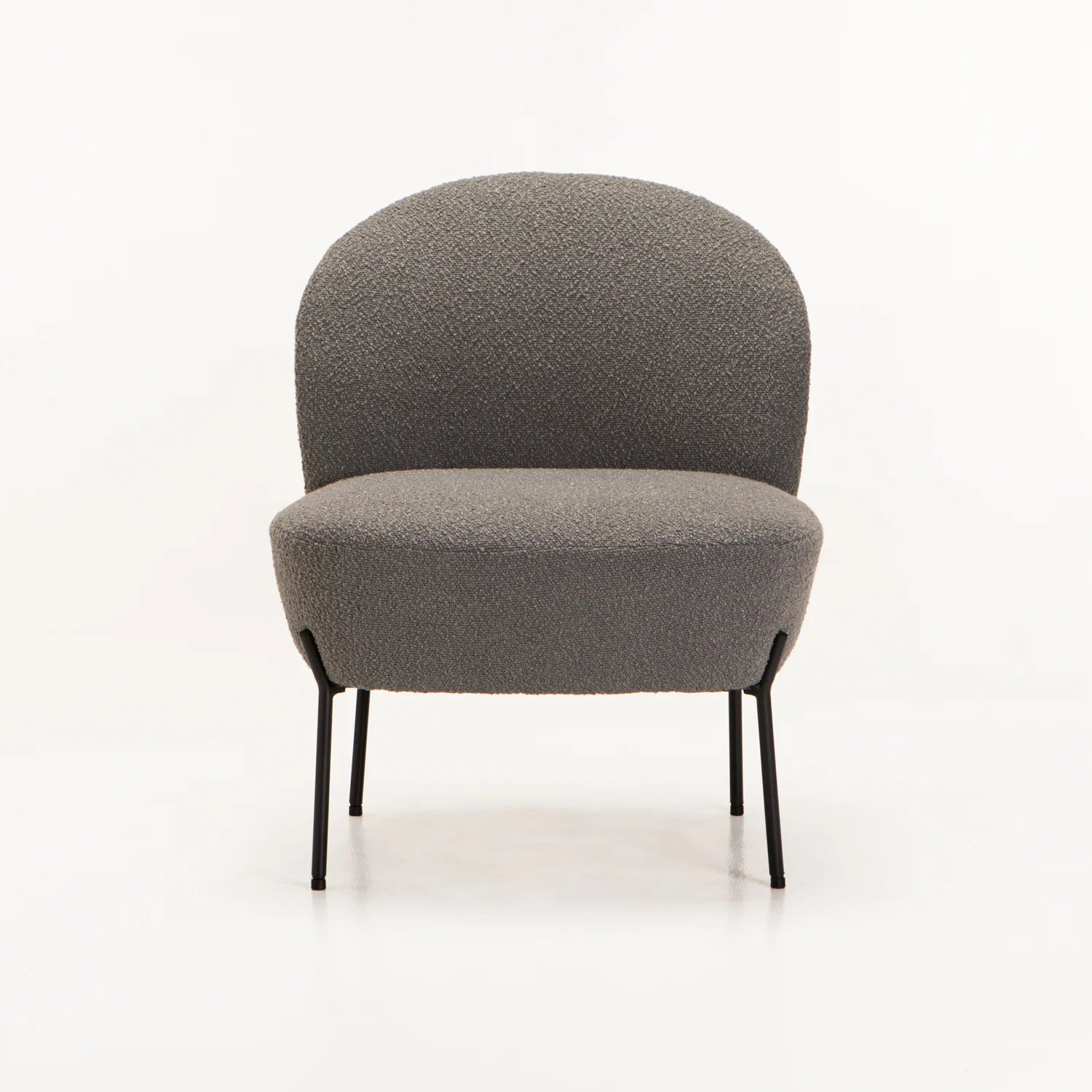 Pearson Boucle Fabric Chair (Available in Grey or Cream)