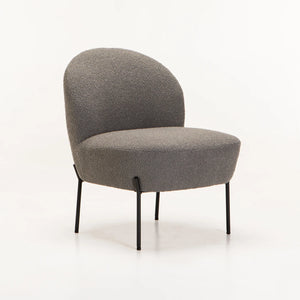 Pearson Boucle Fabric Chair (Available in Grey or Cream)