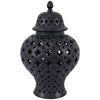 Black Ginger Jar (37 cm)