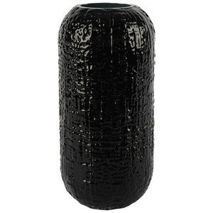 Weave black Vase (34 cm)