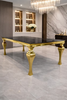 Noir Royale Dining Table (200 cm) Black/Gold