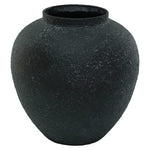 Black Textured Vase (29 cm)