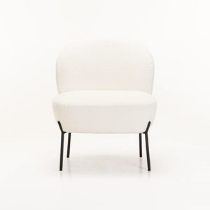 Pearson Boucle Fabric Chair (Available in Grey or Cream)