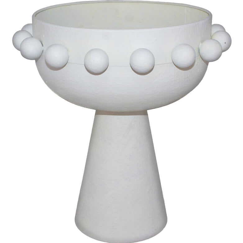 Bubble White Vase (33 cm)