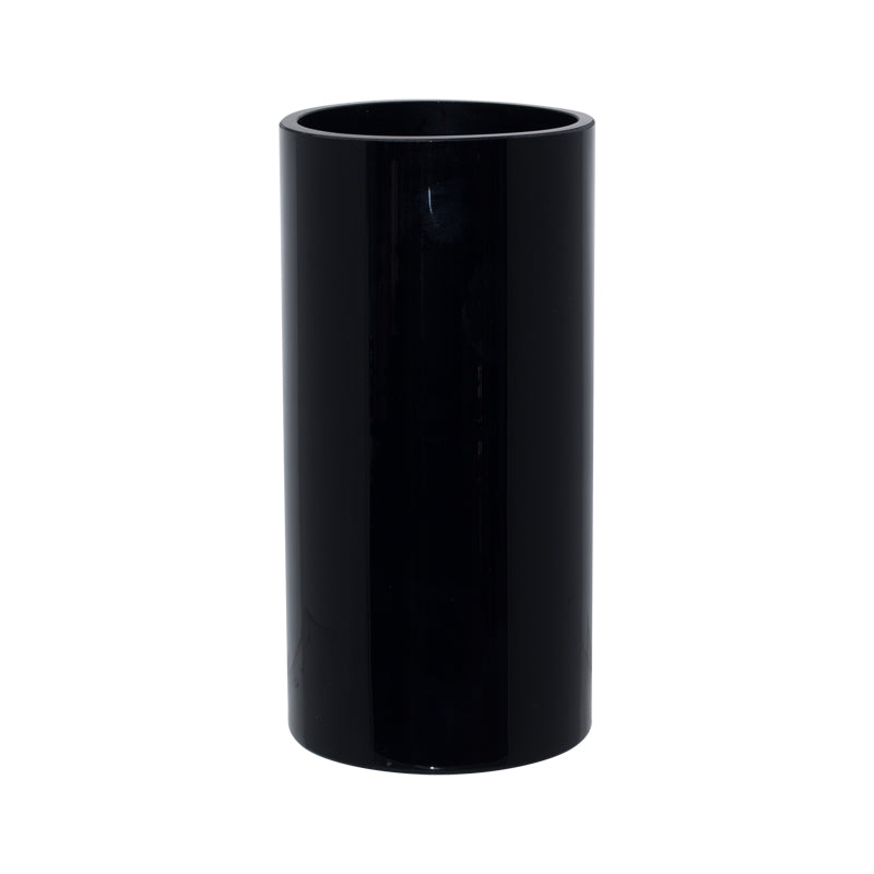 Black Cylinder Vase (20X10CM)