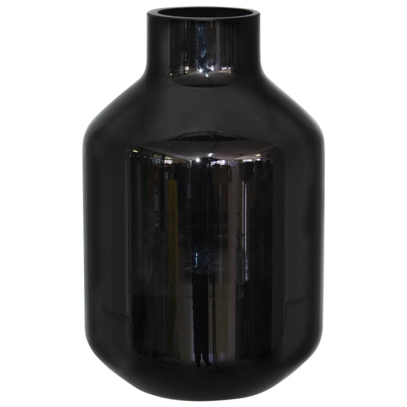Mini Vase Black (15 cm) - MHF Decor-Delights