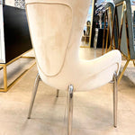 Cole Velvet Dining Chair (Available in Grey and Beige)