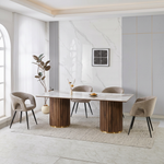 Orravique Dining Table (210 cm) Brown