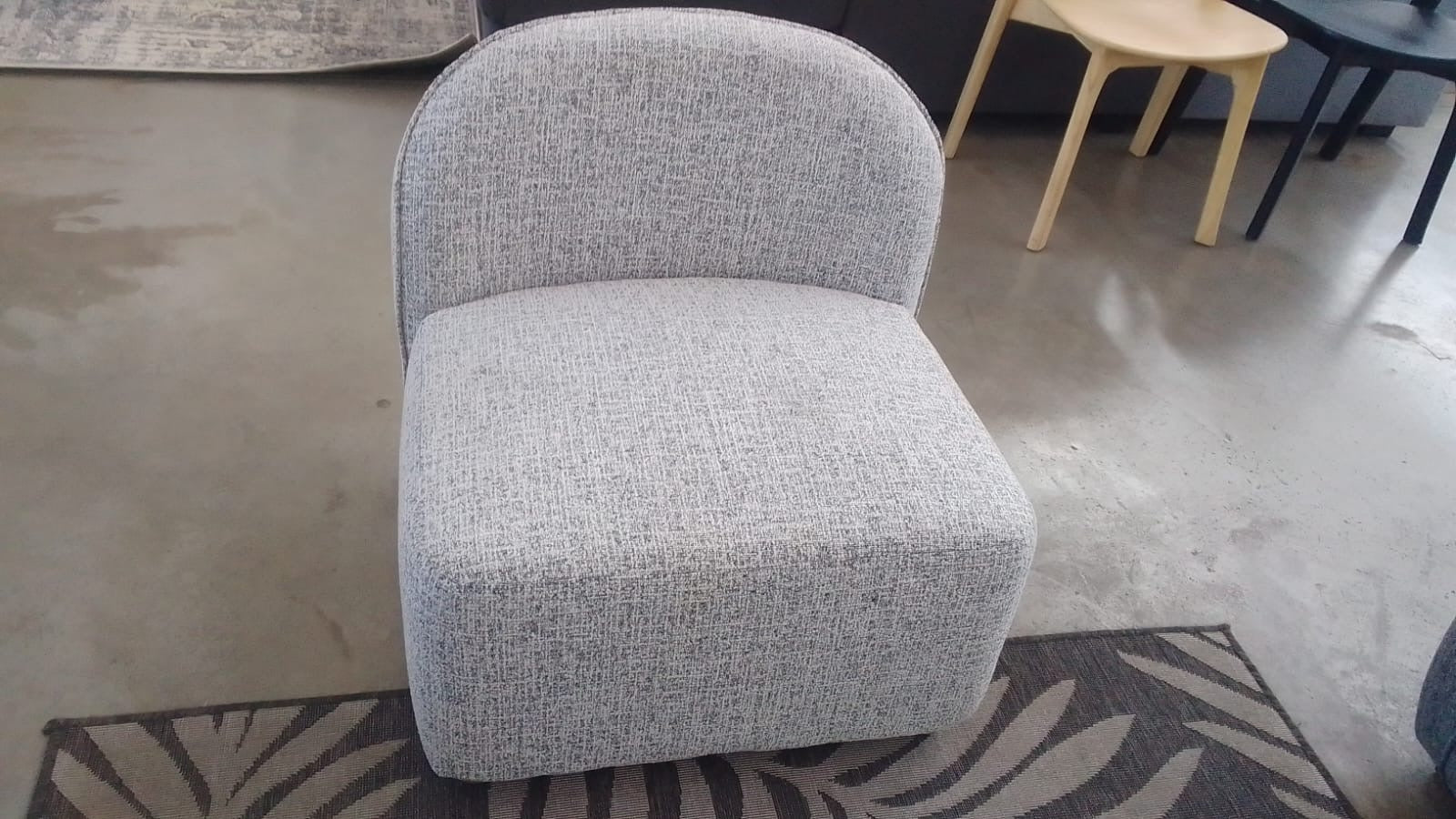 Gail Textured Fabric Chair