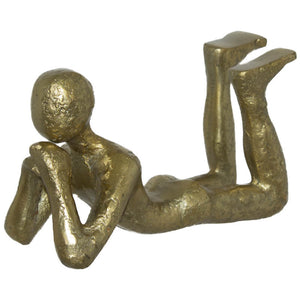 Gold Thinking Sculpture (20 cm) - MHF Decor-Delights