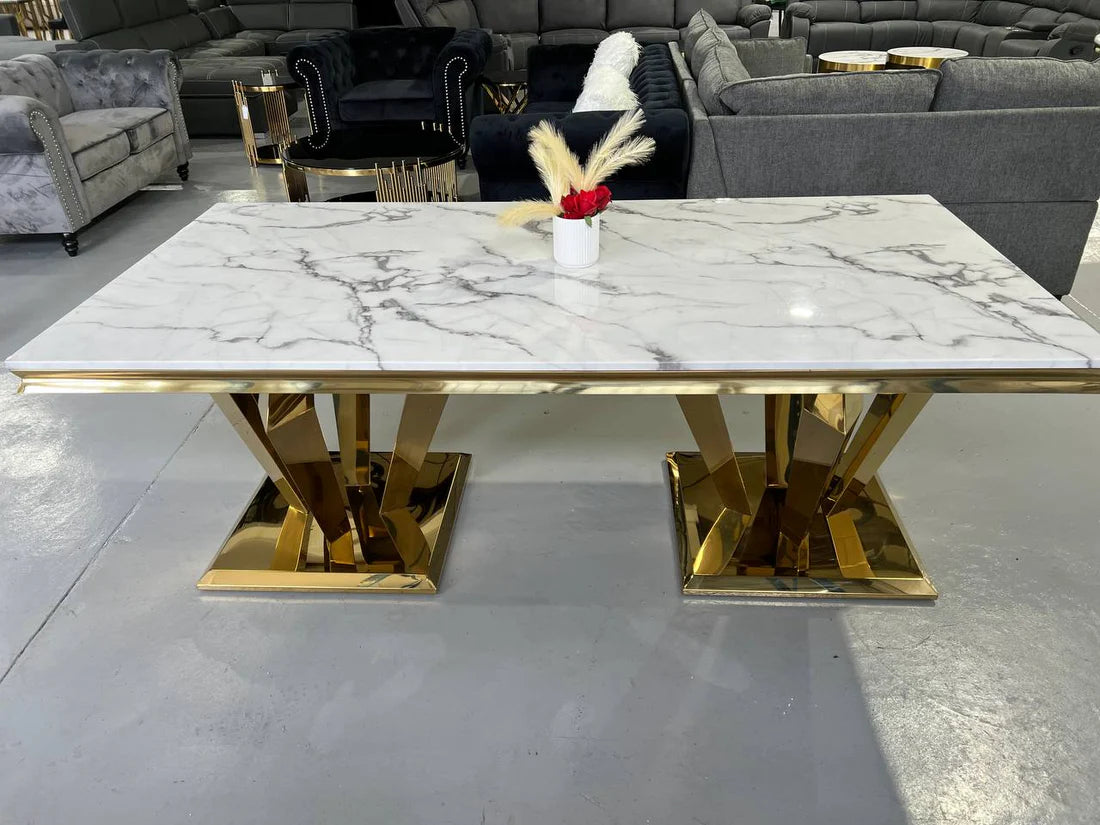 Margot Marble Dining Table (200 cm)