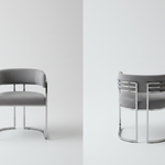 Tiffany Velvet Dining Chair (Available in Gold or Silver frames)