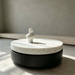Talvori Round Coffee Table (100 cm) Available in Various colours