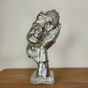 Hear no Evil Abstract Sculpture (29.5 cm) - MHF Decor-Delights