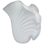 Tides Fan Vase (23 cm) White