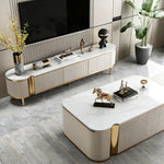 Hanso Lux Marble Coffee Table (130 cm)