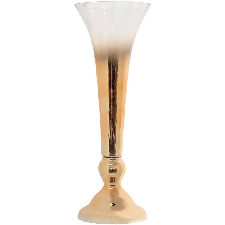 Gold Trumpet Vase (60 cm)