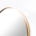 Round Alum. Mirror (80 cm) Available in Gold, Silver or Black