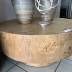 Whitmore Fir Wood Coffee Table (91 cm)