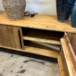 Stellan Acacia Wood TV Unit/Plasma Stand (175 cm)