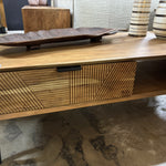 Dunmore Acacia Wood Coffee Table (118 cm)