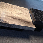 Midnight Fusion Marble Coffee Table Set (90/60 cm)