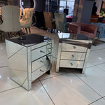 Lyric Mirror 3 Drawer Pedestals (Sold as a set of 2)