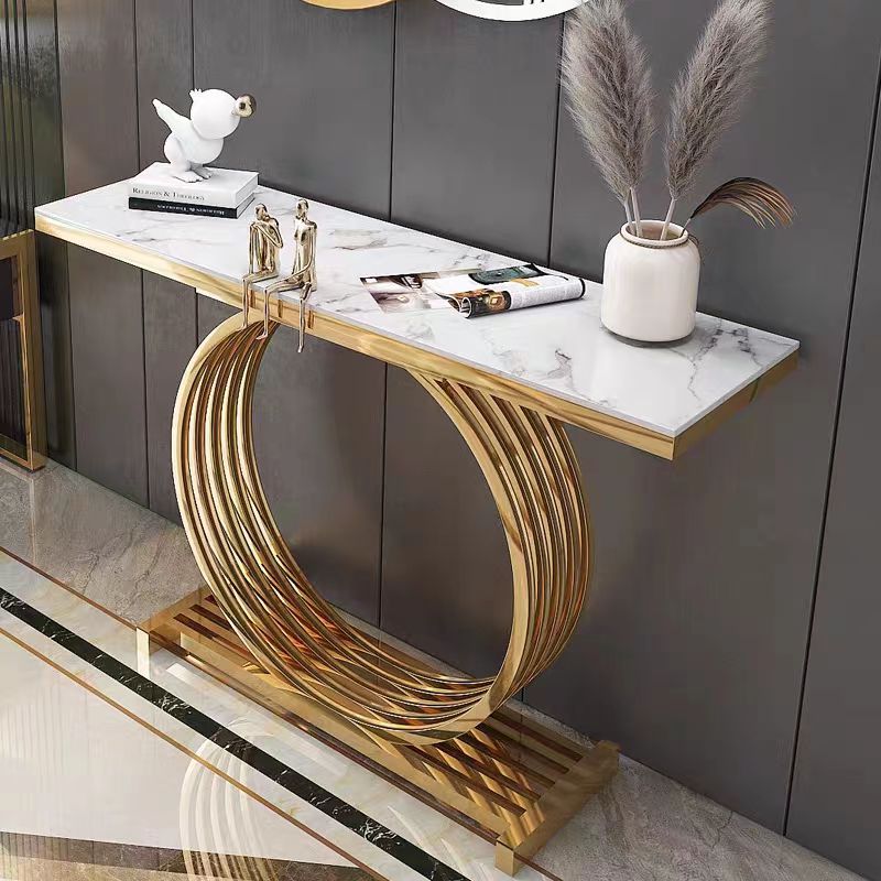 Eleganza Console Table (Gold)