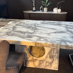 StoneLuxe Solid Marble Dining Table (200 cm)