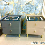 Harvey 2 Drawer Smart Pedestal (Available in Grey or Khaki)