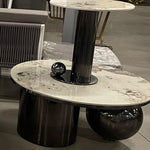 Kate Coffee Table and Side table set (Available in Black,Gold, Rose Gold)