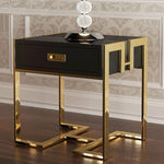 Kelso Side Pedestal (Available in white or black)