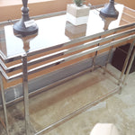 Brooklyn Silver Console Table (120 cm)