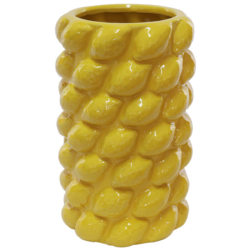 Yellow Lemon Vase (24 cm)