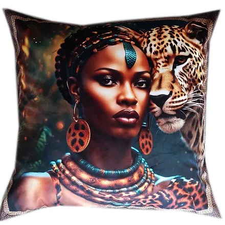Leopard Queen Cushion