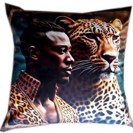 Leopard Prince Cushion