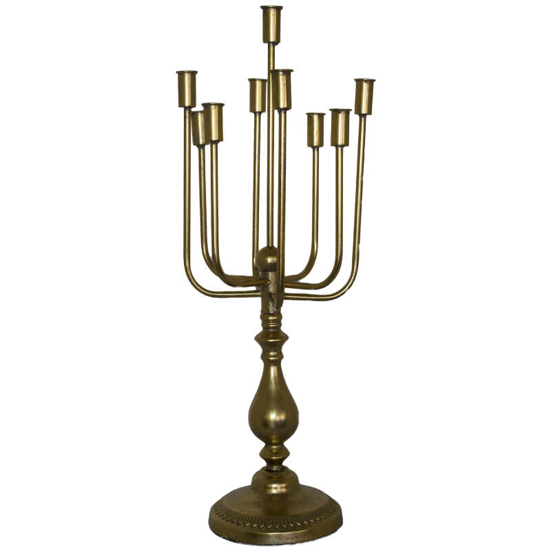 Damask 9 Arm Candelabra (73 cm) – MHF Decor-Delights