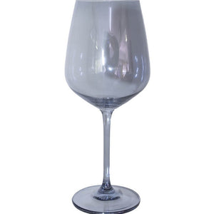 Metalic Blue Wine Glass (450ML)
